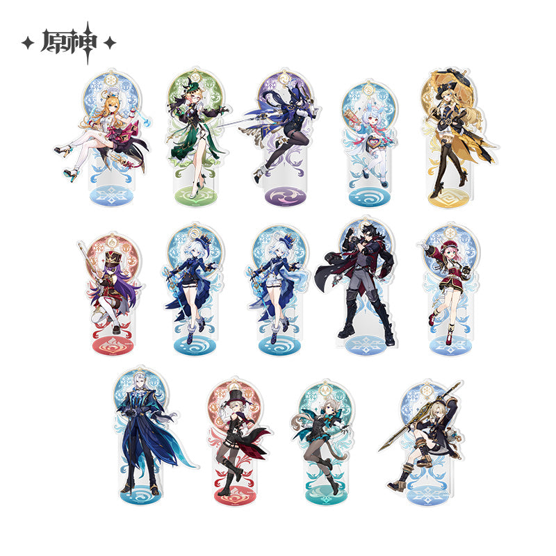 Genshin Impact Symphony アクリルスタンド3種類 Genshin Impact Court of Fontaine Series Character Standees