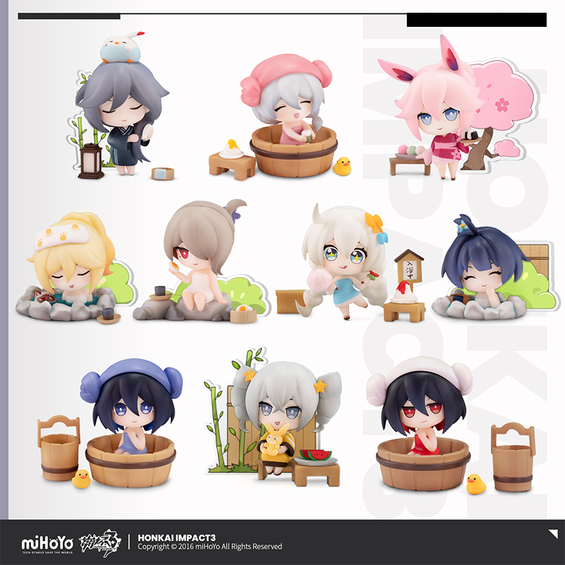 Honkai Impact 3rd Spa & Holiday Theme Chibi Figure – KUMAGAME SHOP