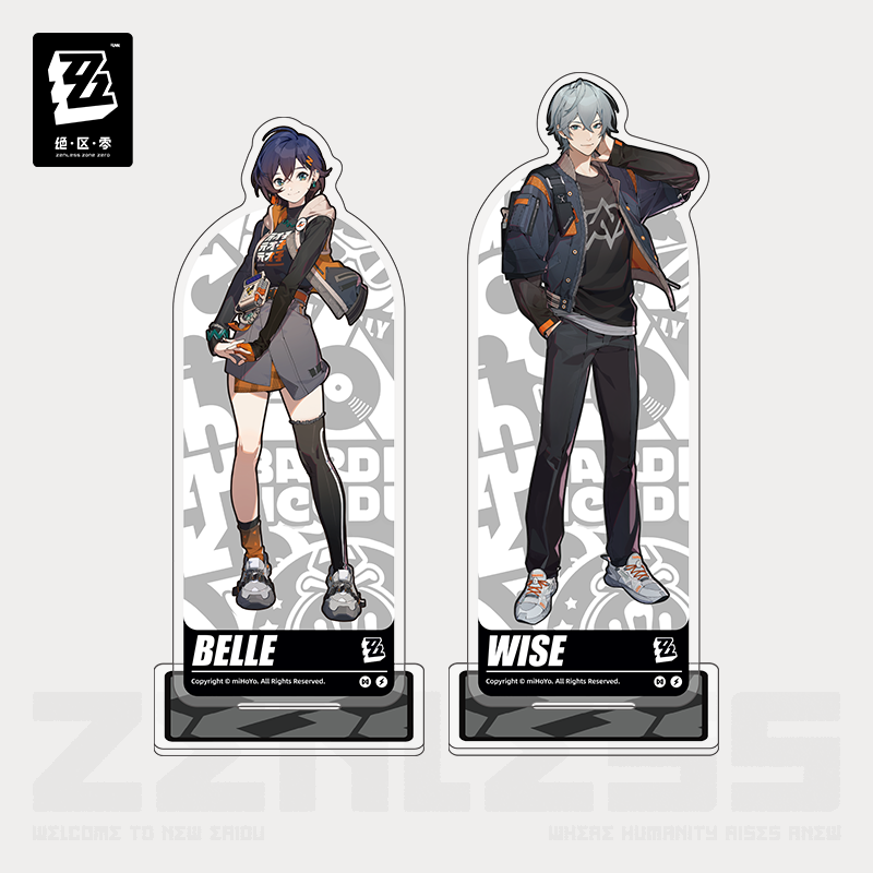 KMNZアクリルスタンド セット Zenless Zone Zero Illustration Series Acrylic Standees Proxy