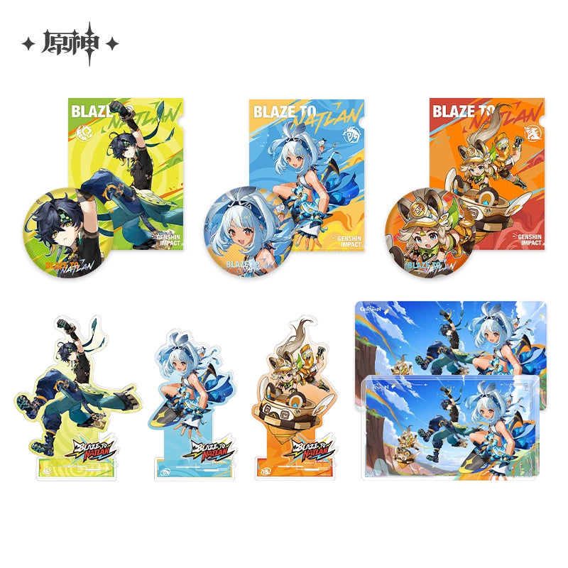 Genshin Impact Blaze to Natlan Series Illustration Merchandise