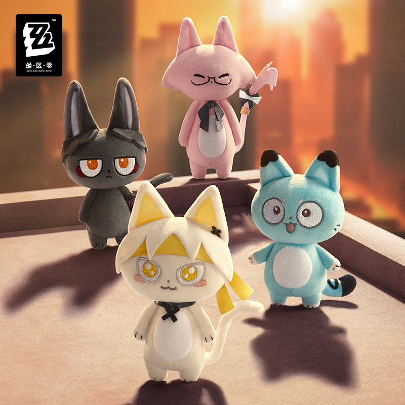 Zenless Zone Zero Kitty Time Series H.S.O.S.6 Hangable Plushies Zenless Zone Zero Kitty Time Series H.S.O.S.6 Hangable Plushies