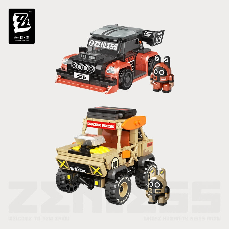 Zenless Zone Zero Racing Series Bangboo Toy Vehicle Building