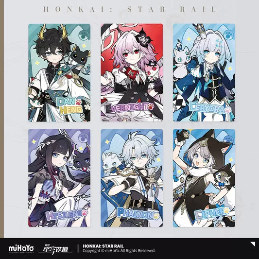 [Official Merchandise] Little Cat Series Holographic Collectible Ticket | Honkai: Star Rail