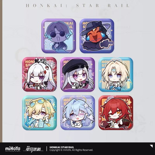 [Official Merchandise] Pom-Pom Gallery Series Square Badge | Honkai: Star Rail