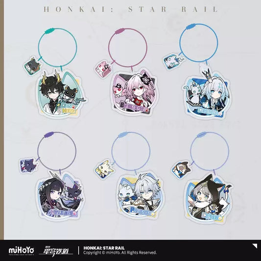 [Official Merchandise] Little Cat Series Acrylic Charm | Honkai: Star Rail