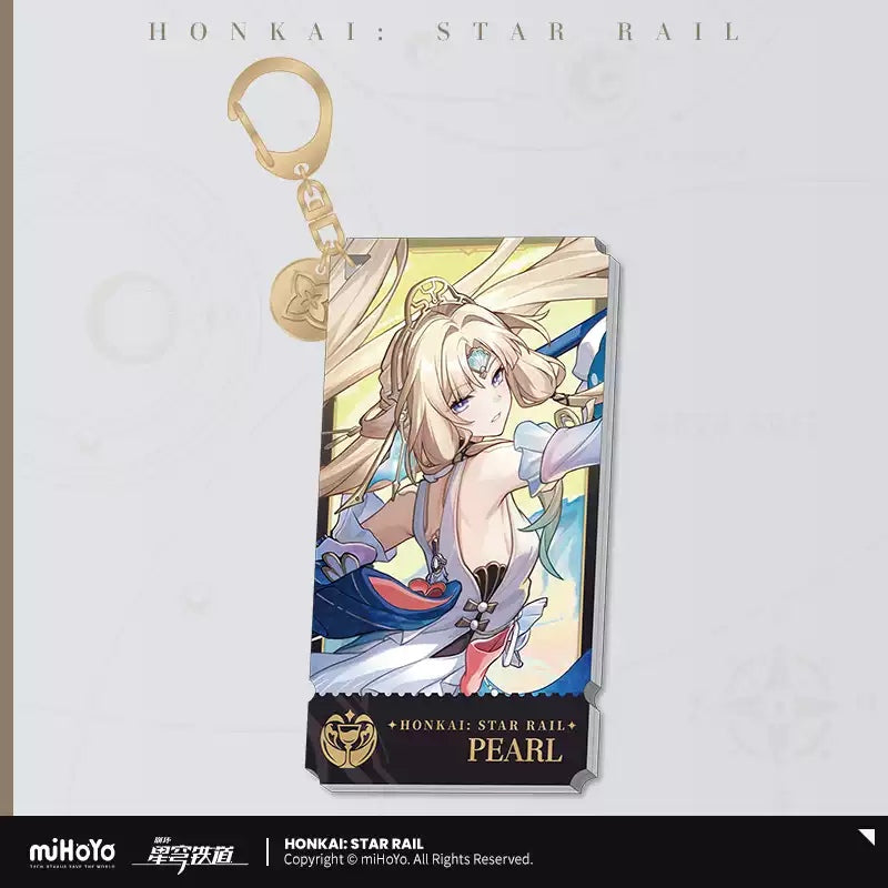 [Official Merchandise] Illustration Series Acrylic Keychains - Elation Path | Honkai: Star Rail