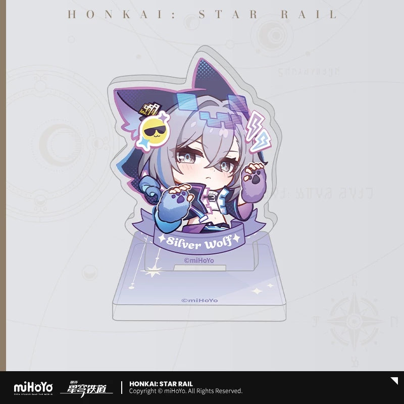 [Official Merchandise] Nameless Honor Series Acrylic Stamp Ornament | Honkai: Star Rail