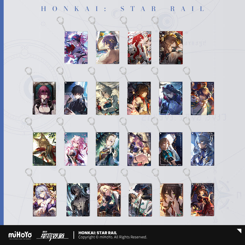 [Official Merchandise] Light Cone Series Acrylic Charms | Honkai: Star Rail