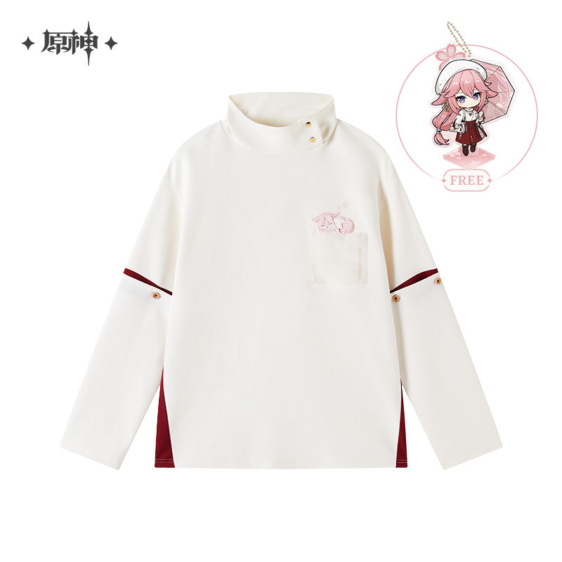 [Pre-Order] Yae Miko Theme Impression Series High-Collar Sweatshirt | Genshin Impact (Nov 2024)