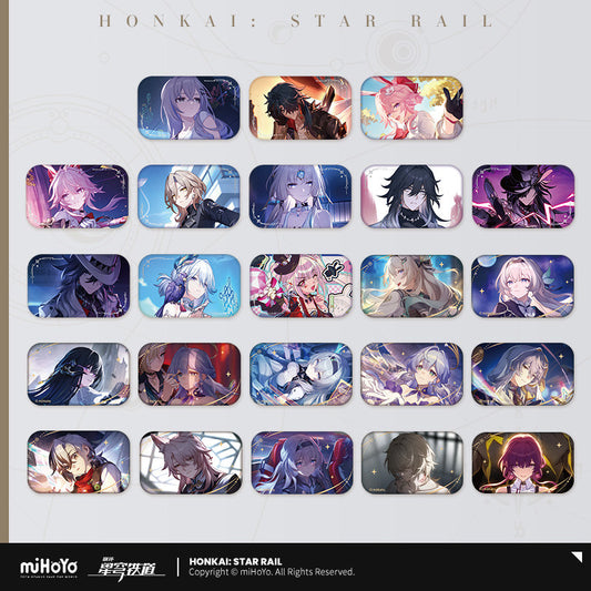 [Official Merchandise] The Memories We Share Series Tinplate Badge | Honkai: Star Rail