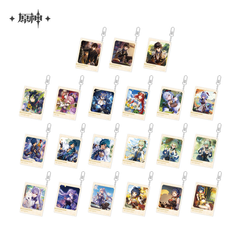 [Official Merchandise] Birthday Series Acrylic Charm Vol.2 | Genshin Impact