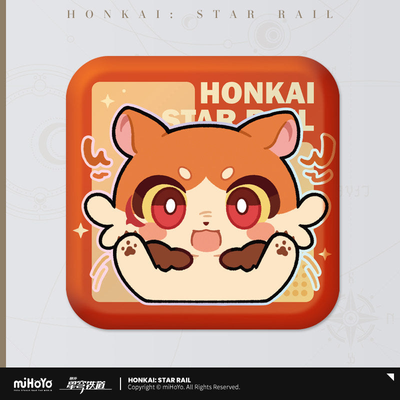 [Official Merchandise] Pom-Pom Gallery Series Square Badge | Honkai: Star Rail