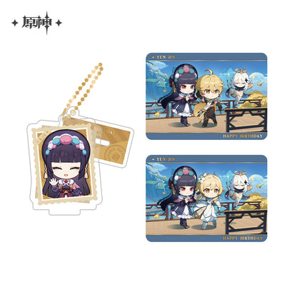 [Official Merchandise] Captured Memories Series: Character Standee Collectible Card Set | Genshin Impact