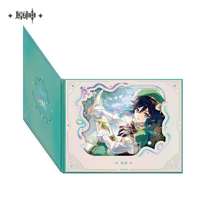 [Official Merchandise] Birthday Series Flip-Page Lattice Window Shikishi 2025 | Genshin Impact