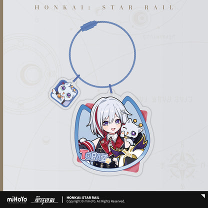 [Official Merchandise] Little Cat Series Acrylic Charm | Honkai: Star Rail