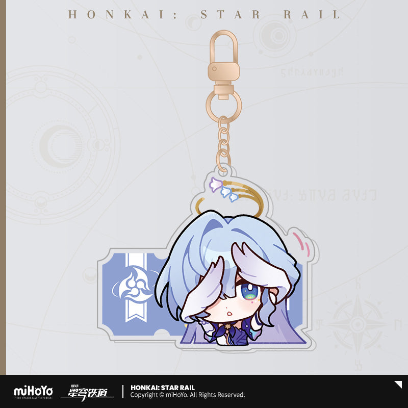 [Official Merchandise] Pom-Pom Exhibition Hall Series: Acrylic Charms | Honkai: Star Rail