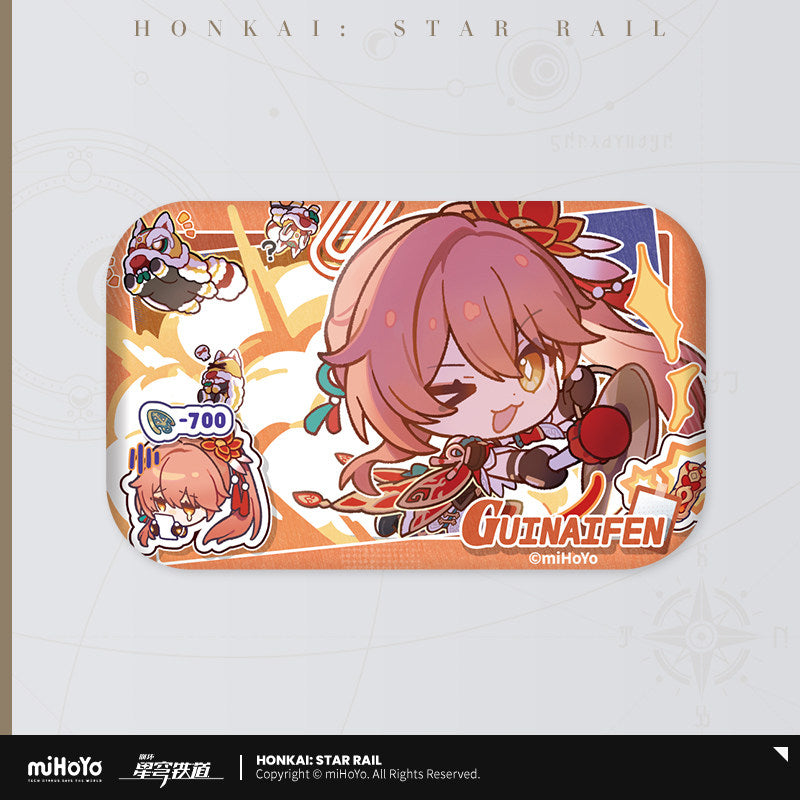 [Official Merchandise] Pom-Pom Photo Album Series Tinplate Badge | Honkai: Star Rail