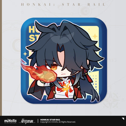 [Official Merchandise] Pom-Pom Gallery Series Square Badge | Honkai: Star Rail