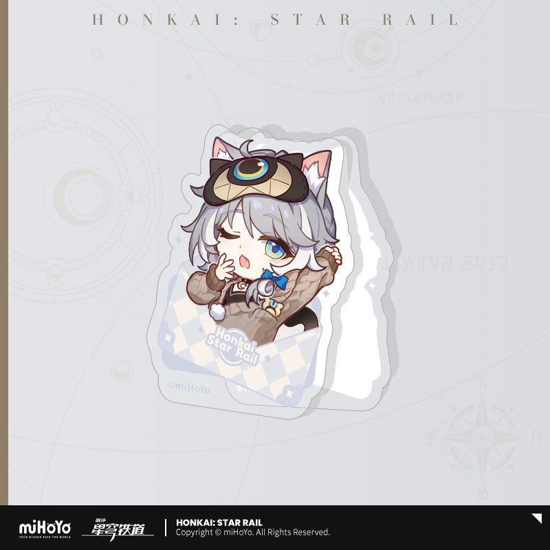 [Official Merchandise] Nameless Medal Series Acrylic Clip | Honkai: Star Rail