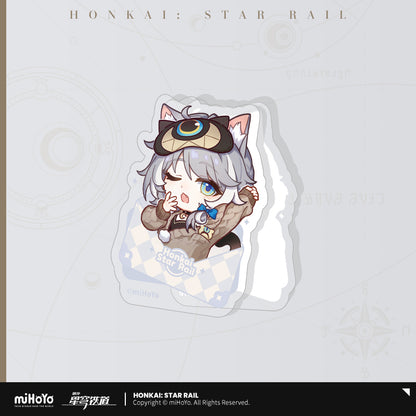 [Official Merchandise] Nameless Medal Series Acrylic Clip | Honkai: Star Rail
