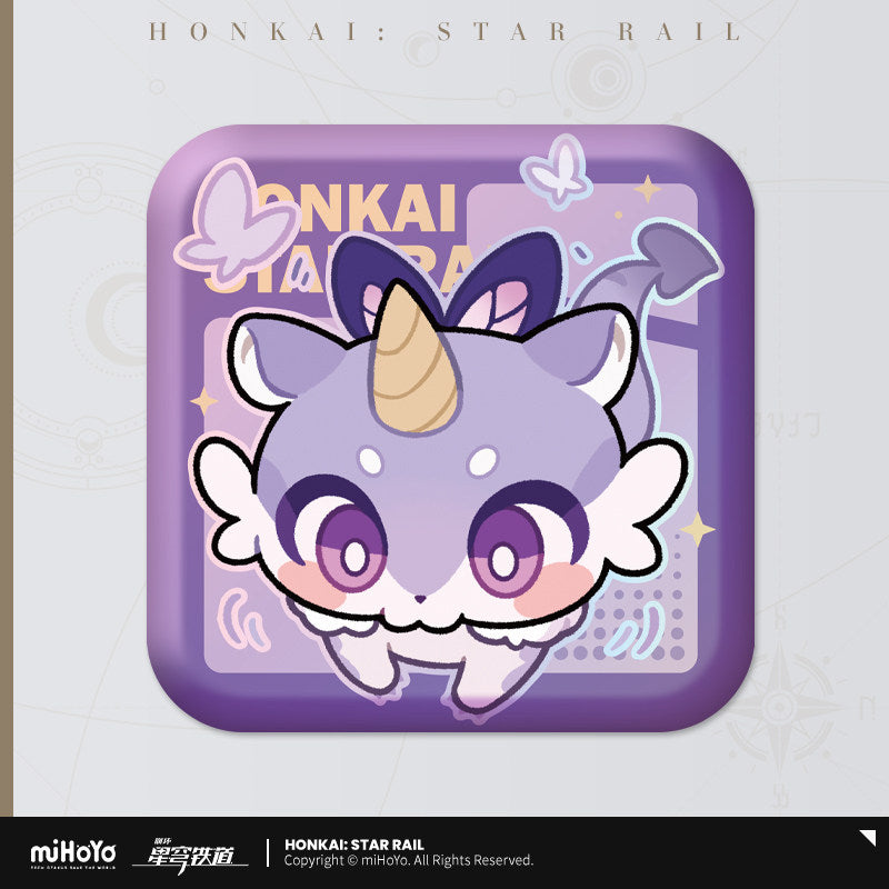 [Official Merchandise] Pom-Pom Gallery Series Square Badge | Honkai: Star Rail