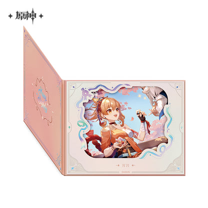 [Official Merchandise] Birthday Series Flip-Page Lattice Window Shikishi 2025 | Genshin Impact