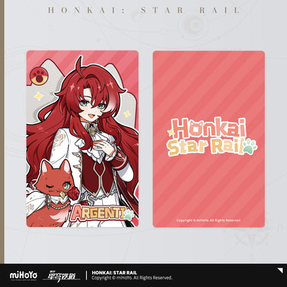 [Official Merchandise] Little Cat Series Holographic Collectible Ticket | Honkai: Star Rail