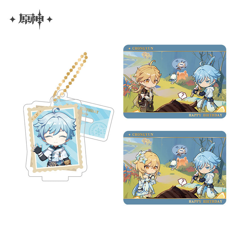 [Official Merchandise] Captured Memories Series: Character Standee Collectible Card Set | Genshin Impact