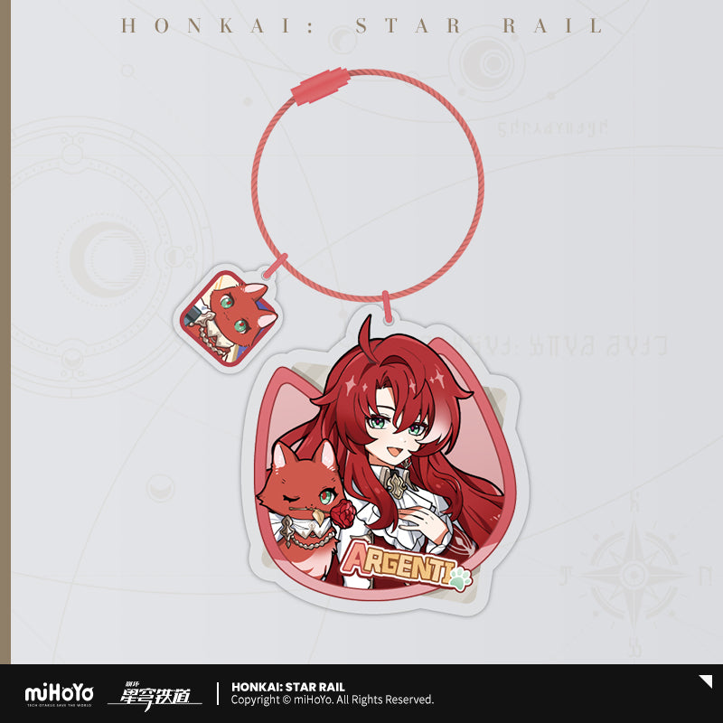 [Official Merchandise] Little Cat Series Acrylic Charm | Honkai: Star Rail