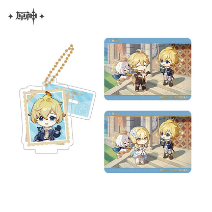 [Official Merchandise] Captured Memories Series: Character Standee Collectible Card Set | Genshin Impact