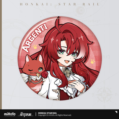 [Official Merchandise] Little Cat Series Tinplate Badges | Honkai: Star Rail