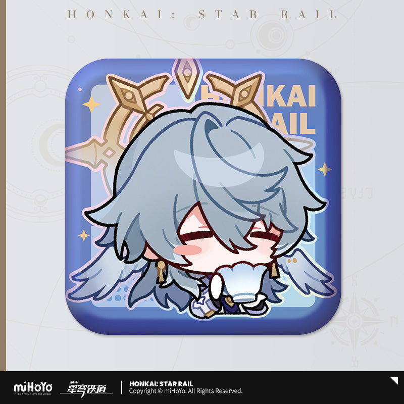 [Official Merchandise] Pom-Pom Exhibition Hall Series: Square Badges | Honkai: Star Rail