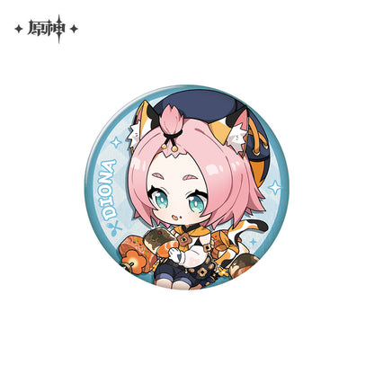 [Pre-Order] Delicious Party Theme Series: Character Badges | Genshin Impact (August 2024)