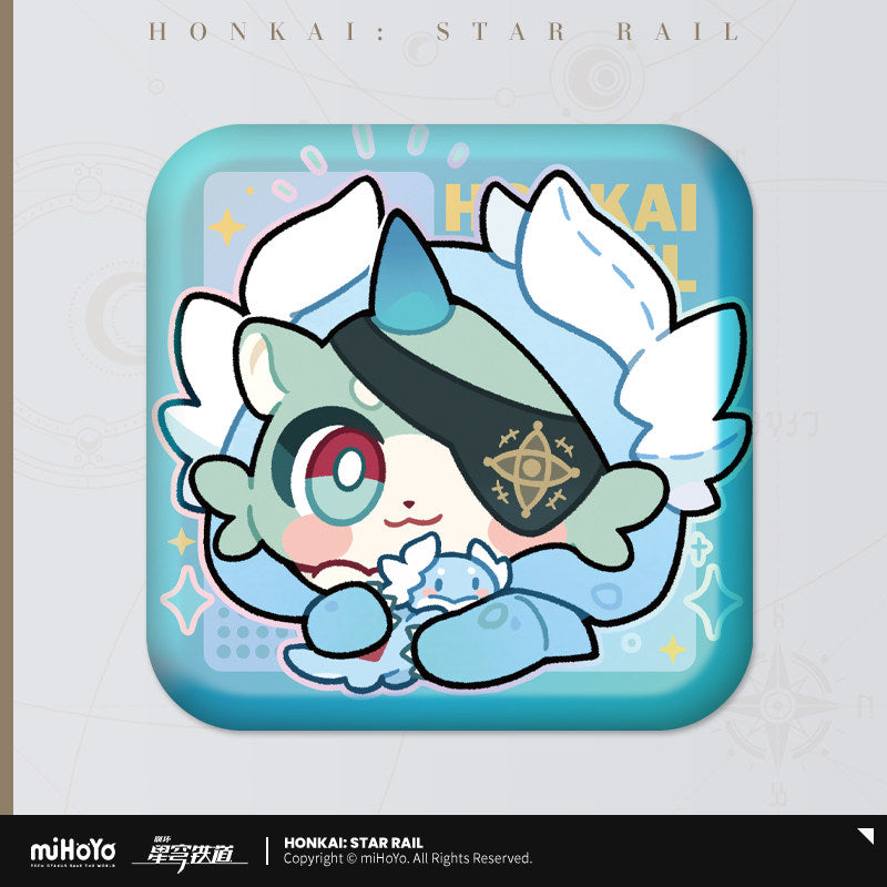 [Official Merchandise] Pom-Pom Gallery Series Square Badge | Honkai: Star Rail