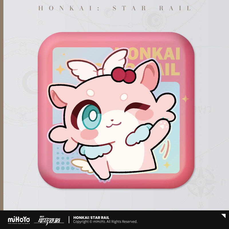 [Official Merchandise] Pom-Pom Gallery Series Square Badge | Honkai: Star Rail