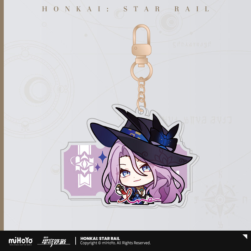 [Official Merchandise] Pom-Pom Exhibition Hall Series: Acrylic Charms | Honkai: Star Rail