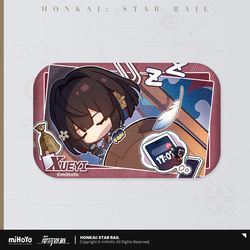 [Official Merchandise] Pom-Pom Photo Album Series Tinplate Badge | Honkai: Star Rail