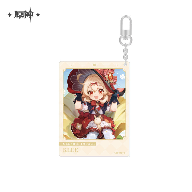 [Official Merchandise] Birthday Series: Acrylic Charms | Genshin Impact