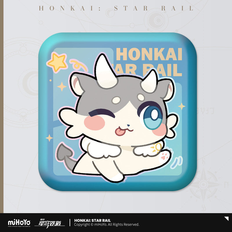 [Official Merchandise] Pom-Pom Gallery Series Square Badge | Honkai: Star Rail