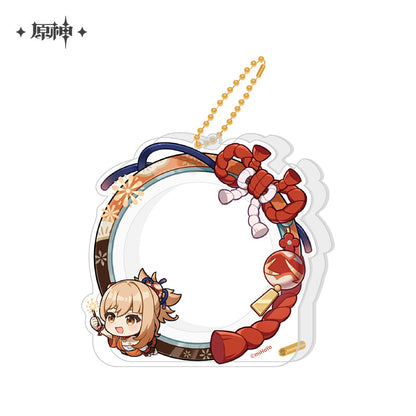 [Pre-Order] Genshin Impact Avatar Frame Series Acrylic Badge Holder (Sept 2024)