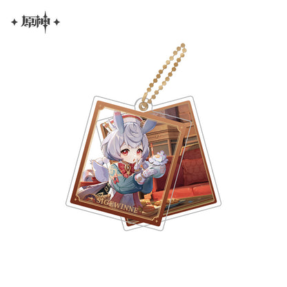 [Official Merchandise] Genshin Impact Theme Series Character Double-Sided Acrylic Keychains