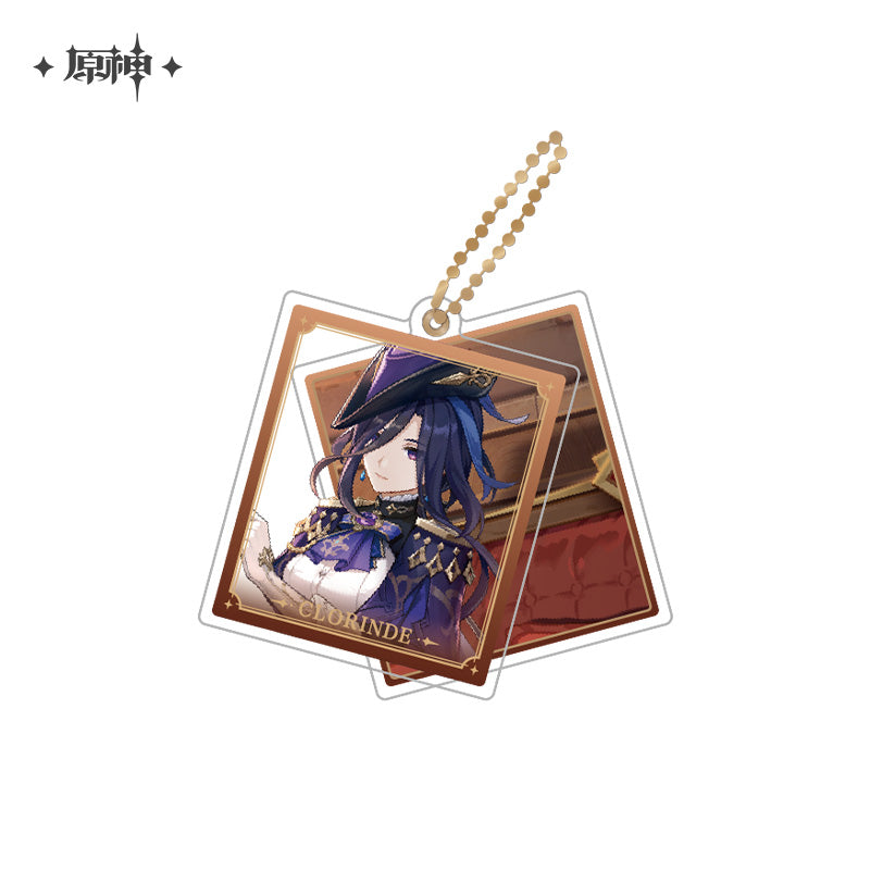 [Official Merchandise] Genshin Impact Theme Series Character Double-Sided Acrylic Keychains