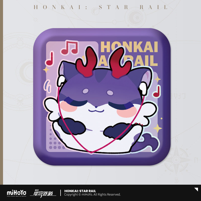[Official Merchandise] Pom-Pom Gallery Series Square Badge | Honkai: Star Rail