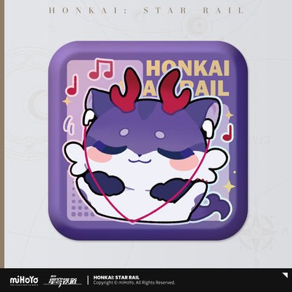 [Official Merchandise] Pom-Pom Gallery Series Square Badge | Honkai: Star Rail