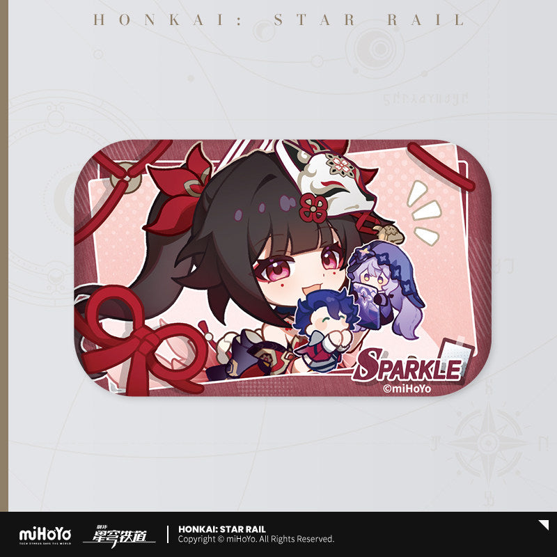 [Official Merchandise] Pom-Pom Photo Album Series Tinplate Badge | Honkai: Star Rail