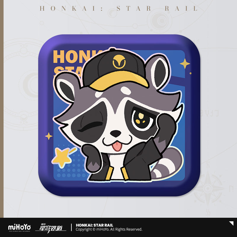 [Official Merchandise] Pom-Pom Exhibition Hall Series: Square Badges | Honkai: Star Rail