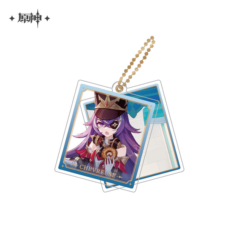 [Official Merchandise] Genshin Impact Theme Series Character Double-Sided Acrylic Keychains