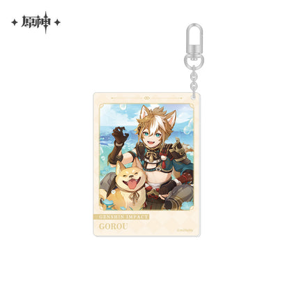 [Official Merchandise] Birthday Series: Acrylic Charms | Genshin Impact