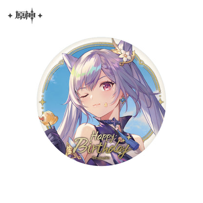 [Official Merchandise] Birthday Series Badge Vol.2 | Genshin Impact