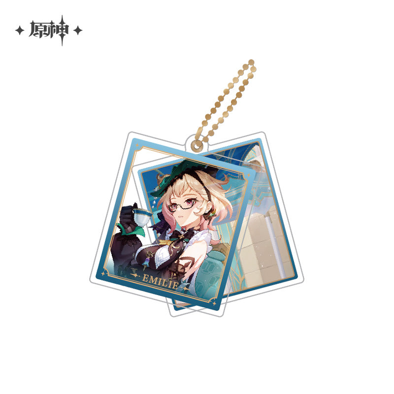 [Official Merchandise] Genshin Impact Theme Series Character Double-Sided Acrylic Keychains